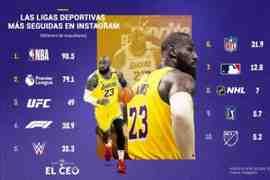 各大体育联盟粉丝排行！NBA第一 英超第二！UFC与WWE也深受喜爱