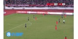 天秀！拜合拉木脚后跟破门！本场双响！U22国足2-0领先韩国！