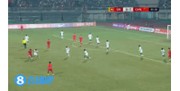 U16国足8-0领先！徐正鹏精准传中，张伯霖头球破门