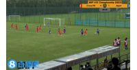 下半场连丢2球！U15中国男足0-3落后日本U15