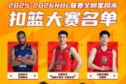 星火传承闪耀遵义│2025-2026NBL联赛全明星扣篮大赛名单火热出炉