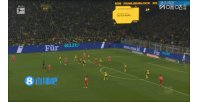 光速再度领先！小贝林解围没顶远，基米希凌空破门，拜仁3-2多特