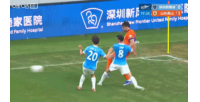 克雷桑梅开二度！谢文能助攻克雷桑推射破门，泰山客场2-0新鹏城