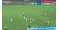 河南1-0领先新鹏城！钟义浩助攻纳萨里奥抽射近角破门