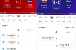 这波怎么说？国足曾半场1-0领先库拉索，厄瓜多尔半场0-0库拉索